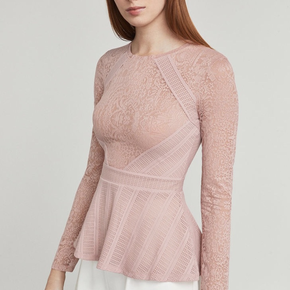 Bcbg Pink Top